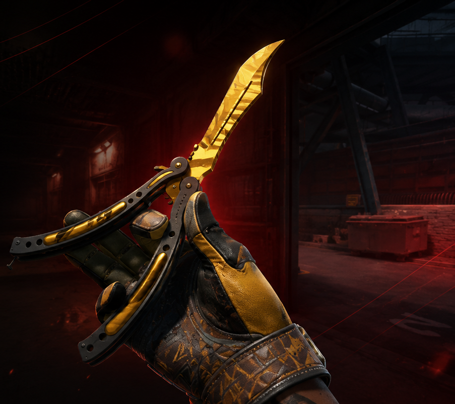 Butterfly Knife Tiger Tooth