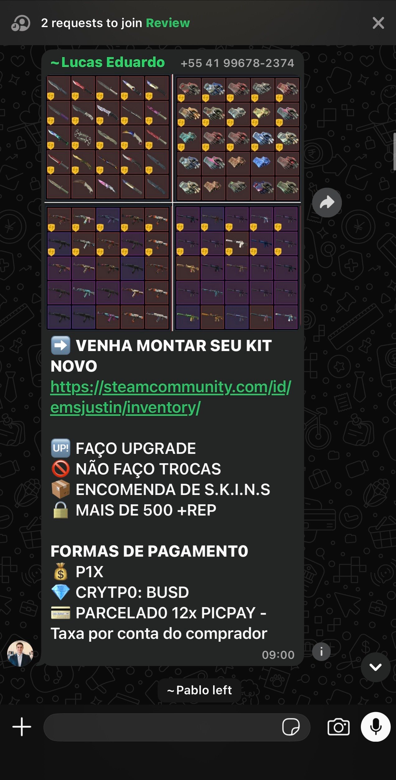 Feedback real da comunidade